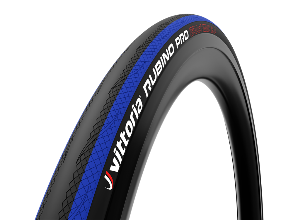 VITTORIA Rubino Pro IV 700x25c fold blk blue blk G2.0 Tire