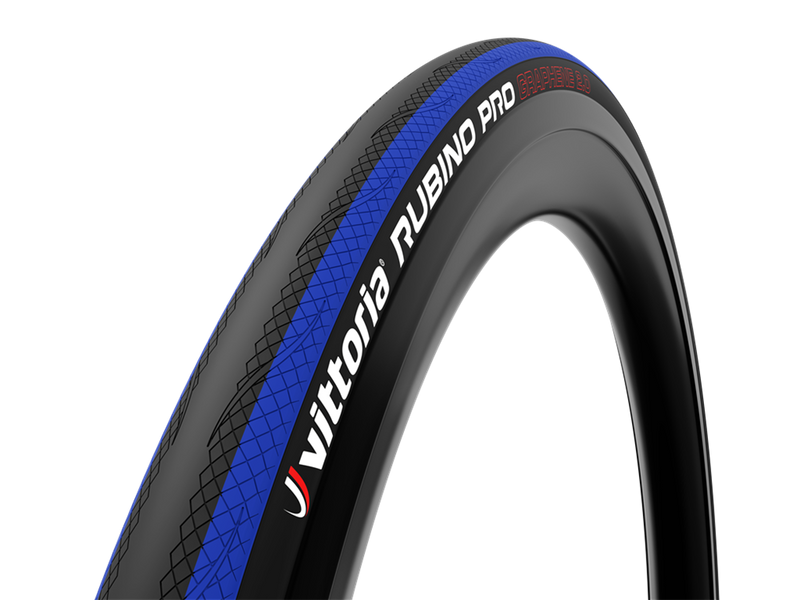 VITTORIA Rubino Pro IV 700x25c fold blk blue blk G2.0 Tire