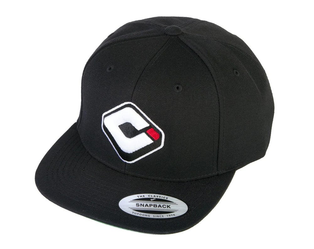 ODI Icon Snap Back Hat Black