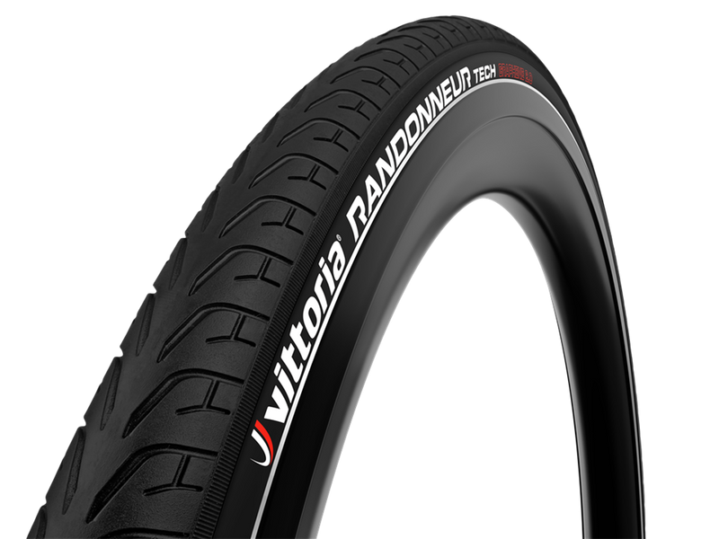 VITTORIA Randonneur Tech 700x28C rigid full black refl G2.0 Tire