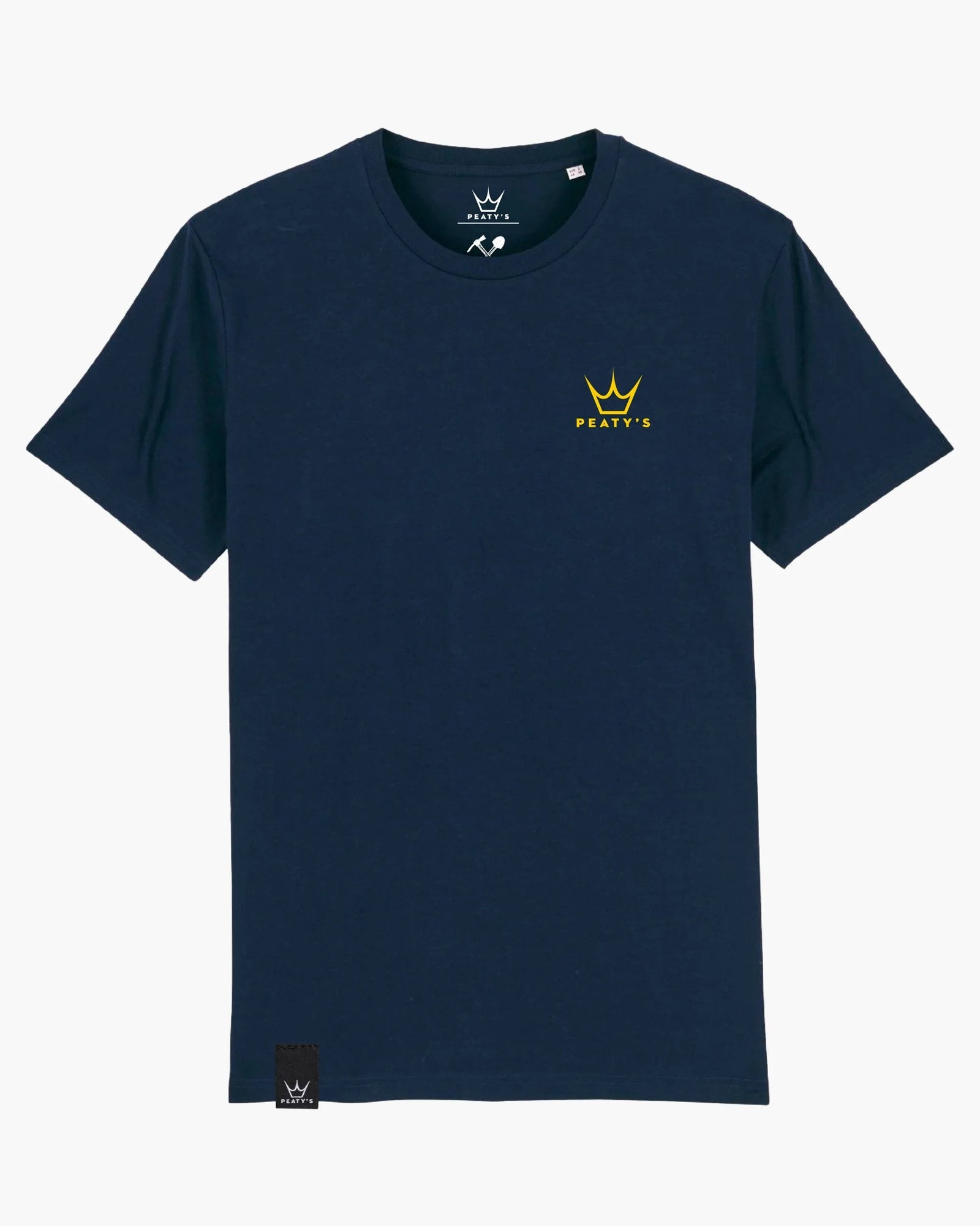 Peaty's AW23 RideWear T-Shirt - Hold Tight Get Loose / Navy M