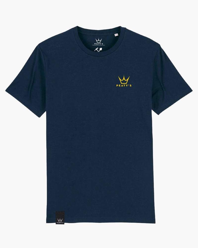 Peaty's AW23 RideWear T-Shirt - Hold Tight Get Loose / Navy XL