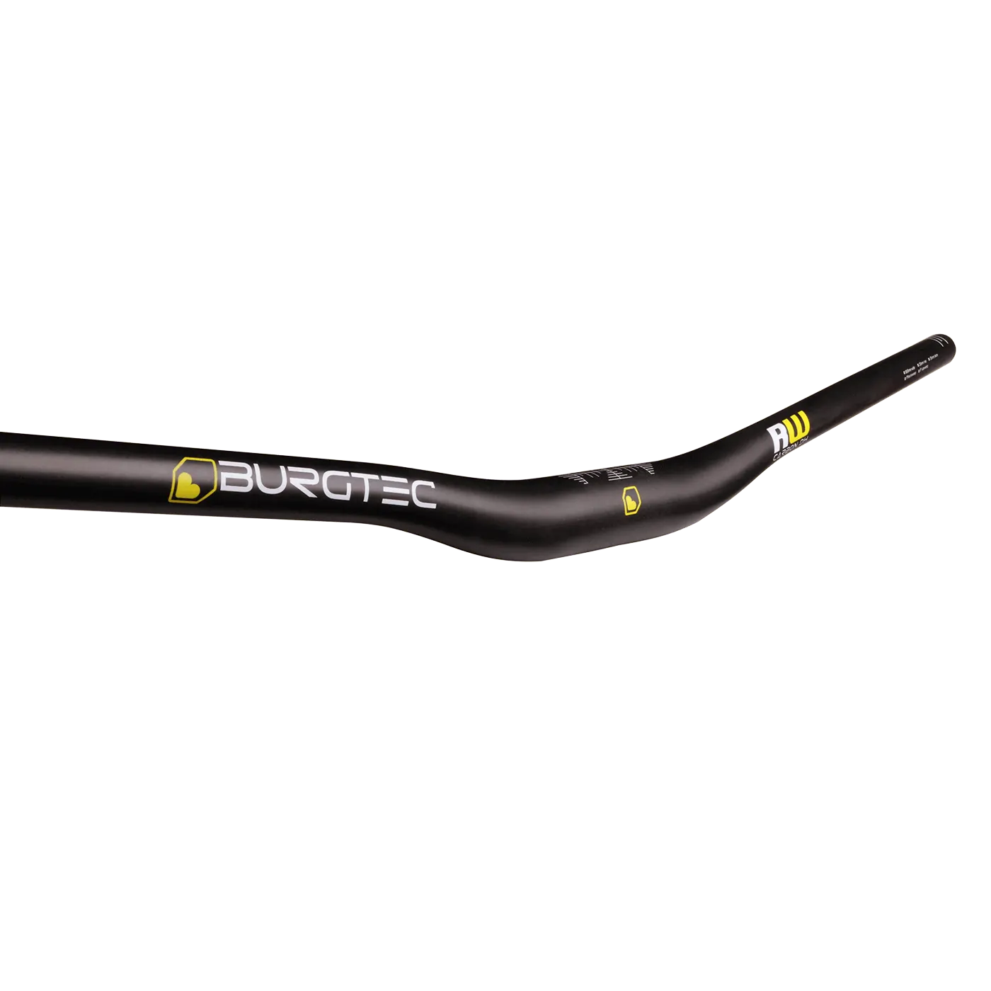 BURGTEC Ride Wide Carbon DH Handlebar 35mm 30mm