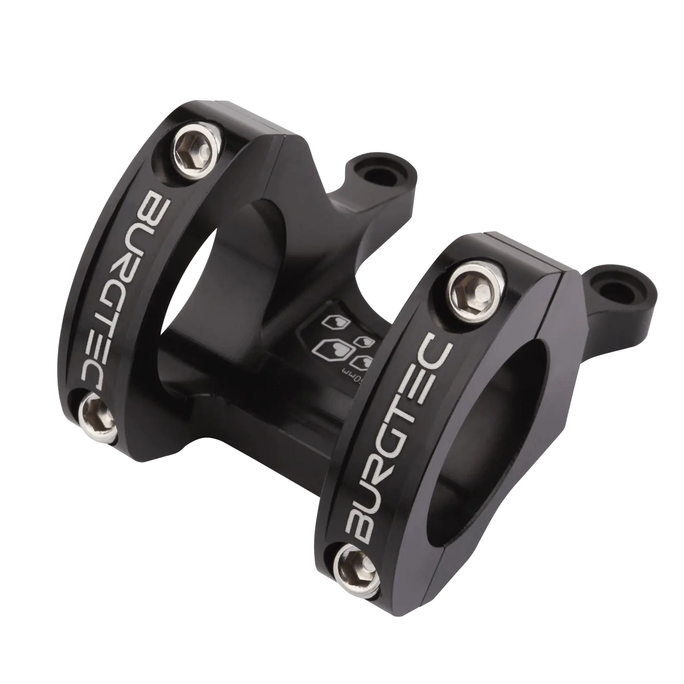 BURGTEC Direct Mount MK3 Stem 35mm Clamp - 45mm - Burgtec Black