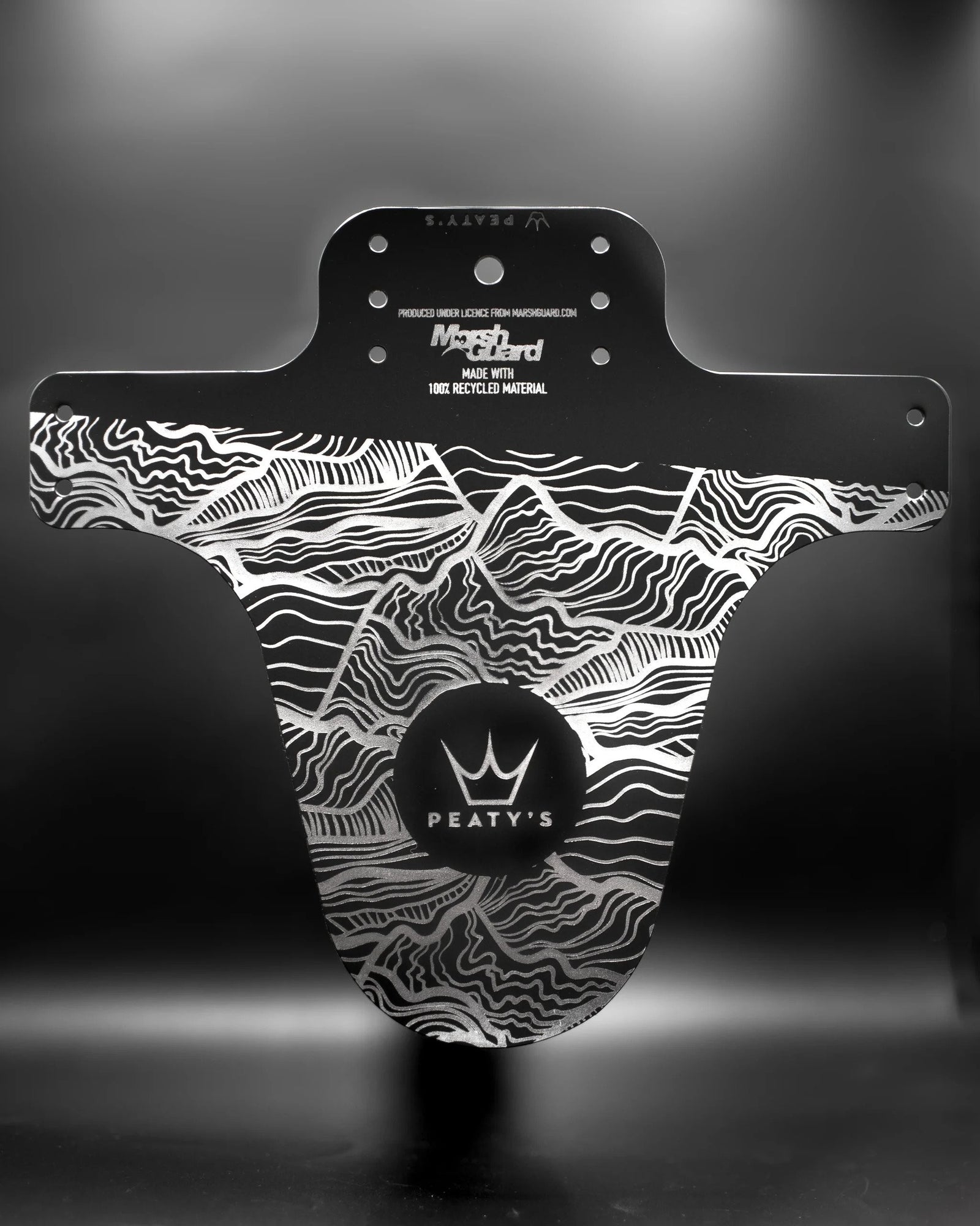 Peaty's x Marsh Guard - Chrome Topo Mudguard