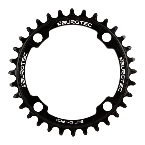 BURGTEC 104mm BCD Thick Thin Chainring - 32T