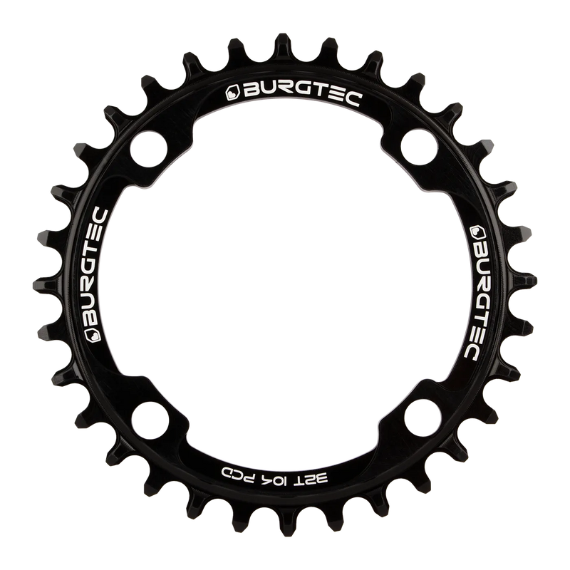 BURGTEC 104mm BCD Thick Thin Chainring - 34T
