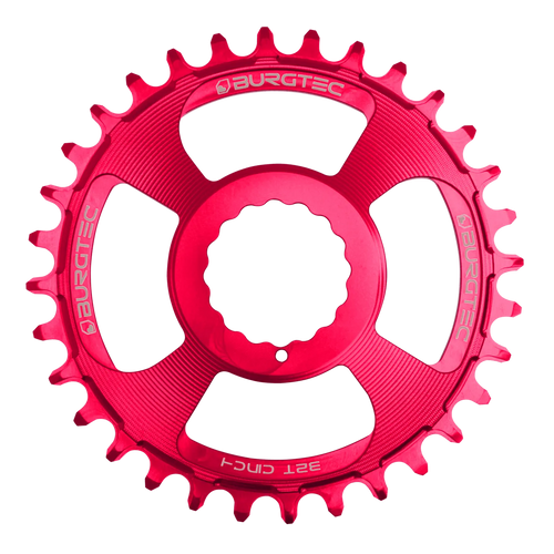 BURGTEC Cinch Thick Thin Chainring 32T Toxic Barbie