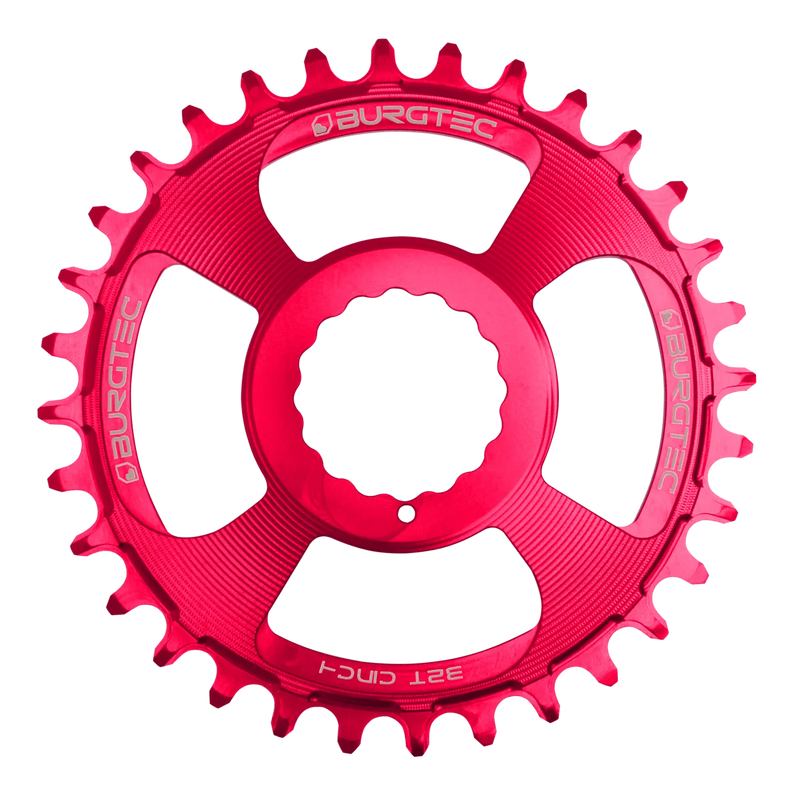 BURGTEC Cinch Thick Thin Chainring 32T Toxic Barbie
