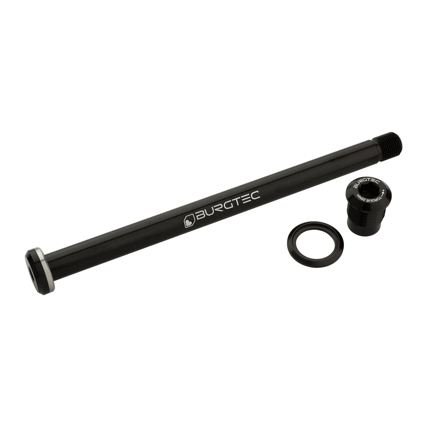 BURGTEC Yeti 174mm Rear Axle - Burgtec Black