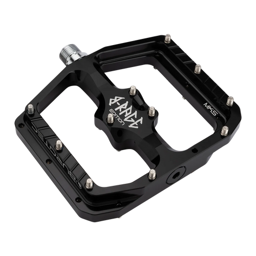 BURGTEC Penthouse Flat MK5 B-­Rage Edition Pedals ­Burgtec Black