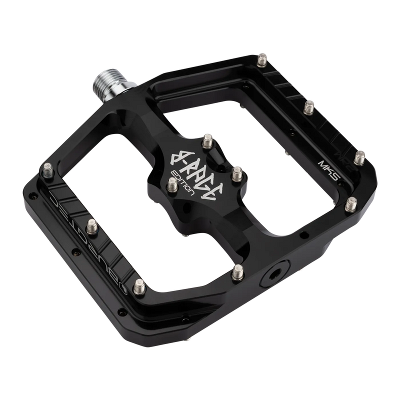 BURGTEC Penthouse Flat MK5 B-­Rage Edition Pedals ­Burgtec Black