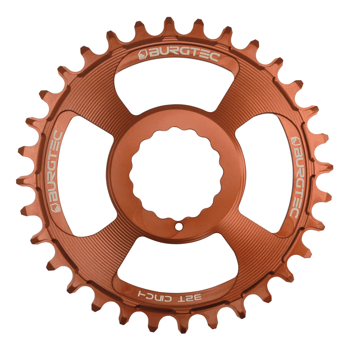 BURGTEC Cinch Thick Thin Chainring 32T Kash Bronze