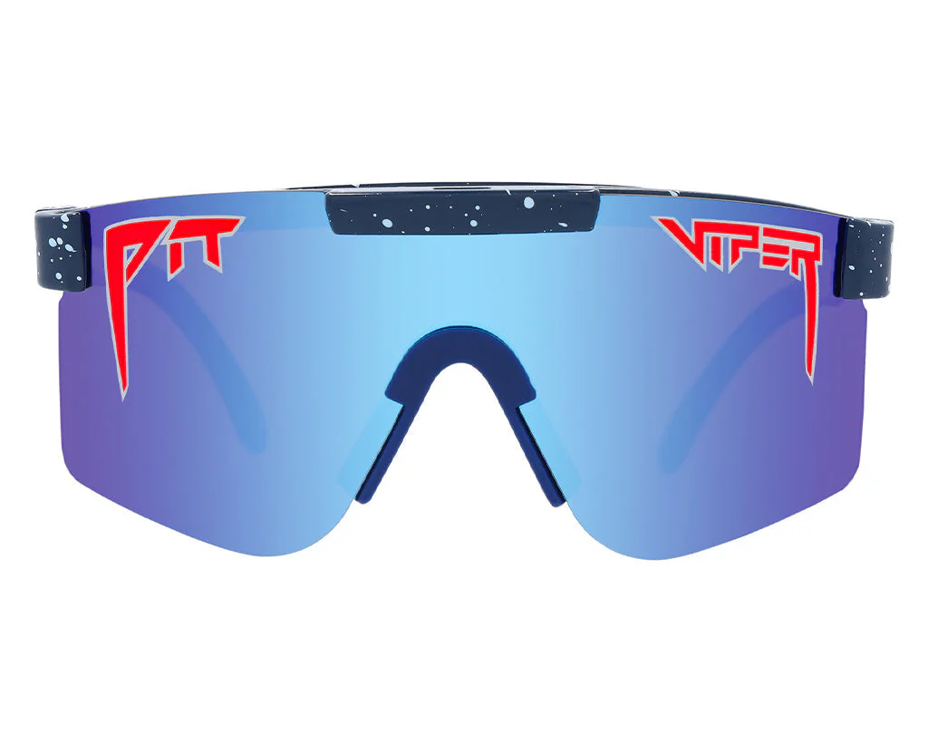 Pit Viper The Basketball Team Original Narrow Sunglasses - Polarized Blue Lens