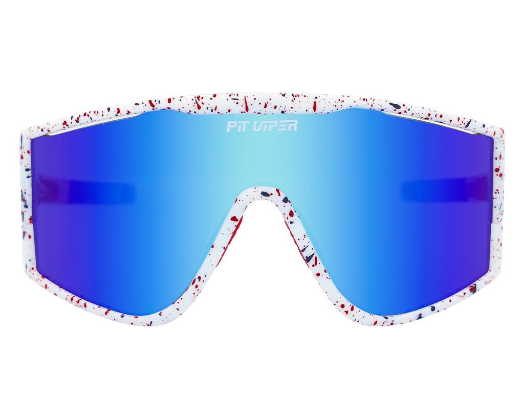 Pit Viper The Merika Try-Hard Sunglasses Blue Lens