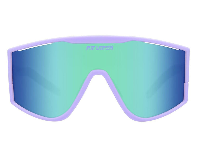 Pit Viper The Moontower Try-Hard Sunglasses Blue-Green Lens