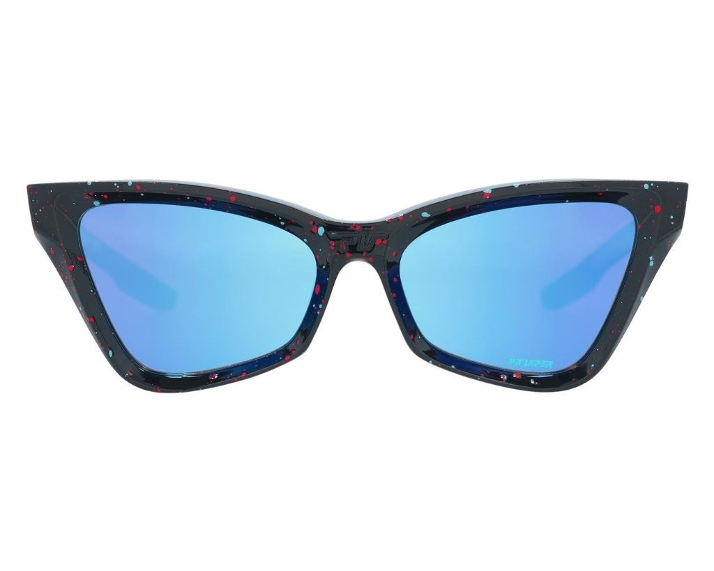 Pit Viper The Midnight Clawdia Sunglasses Blue Lens