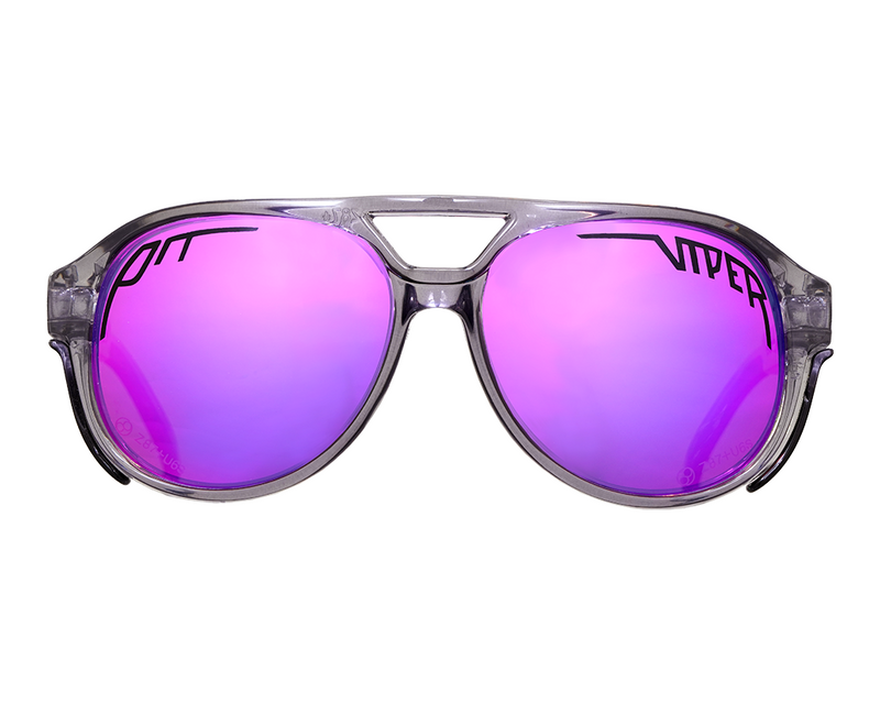 Pit Viper The Smoke Show Exciters Sunglasses Polarized Z87+ Purple Lens
