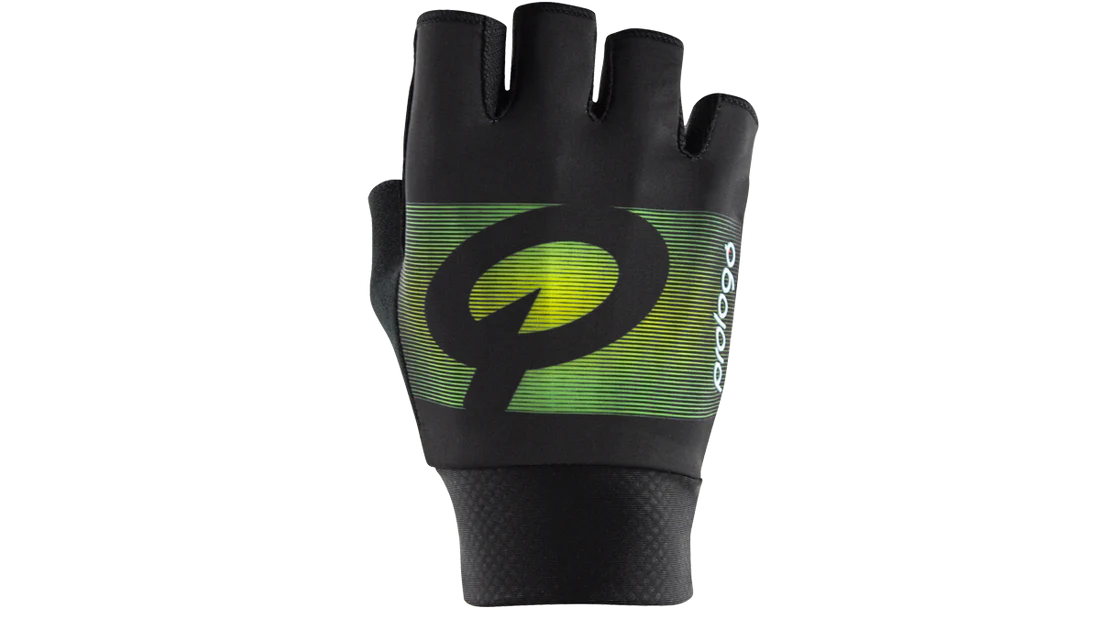 PROLOGO Faded Short Fingers Black / Green M Gloves