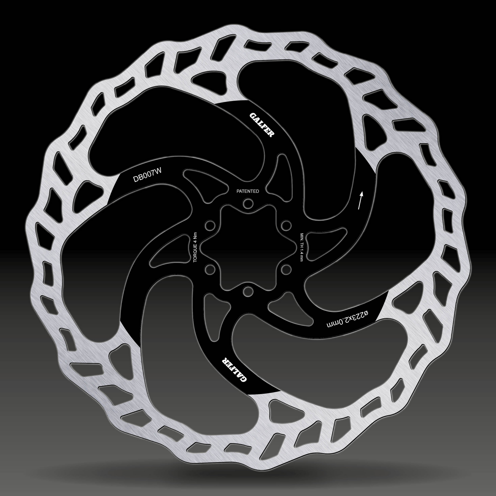 GALFER BIKE MTB DISC WAVE Ø223X2.00MM Brake Disc