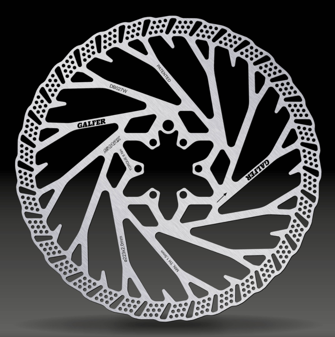 GALFER BIKE DISC SHARK Ø223X2.0MM Brake Disc