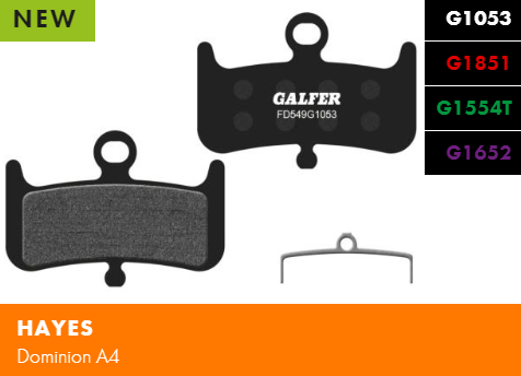 GALFER BIKE FD549G1652 E-BIKE Brake Pad