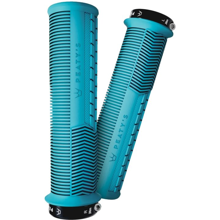 Peaty's Monarch Grip - Mushroom - Thick - Turquoise