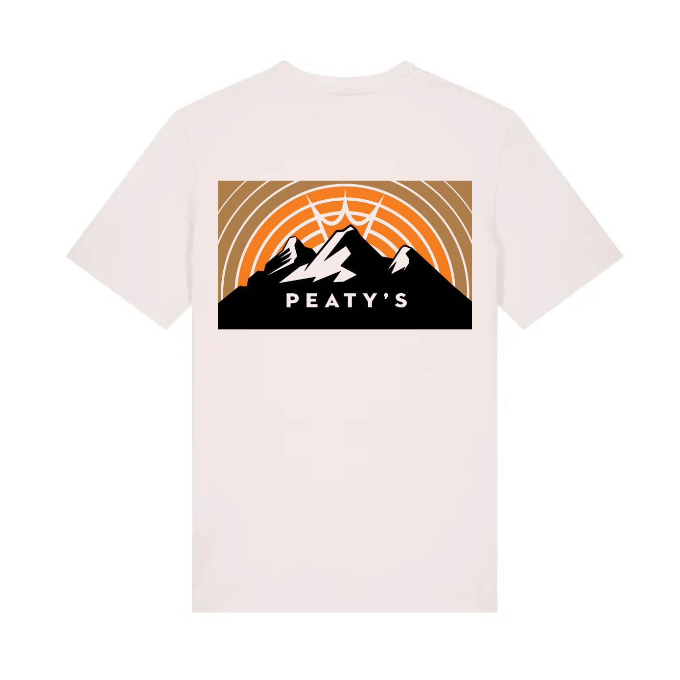 Peaty's AW25 PubWear Tee - Sunset / Vintage White - XL
