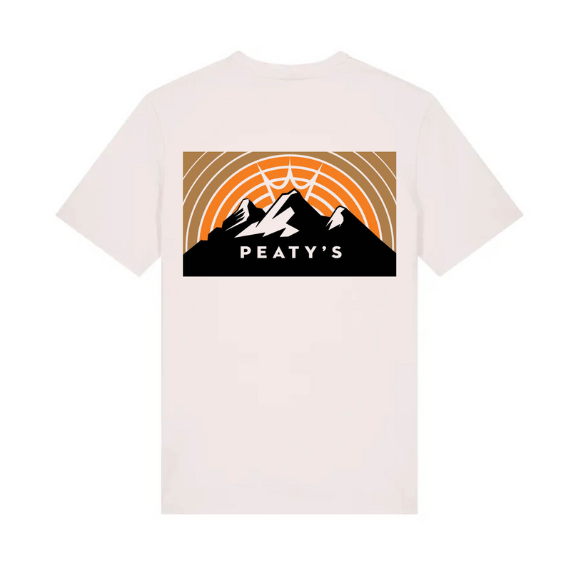 Peaty's AW25 PubWear Tee - Sunset / Vintage White - XL