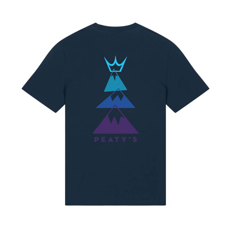 Peaty's AW25 PubWear Tee - Summit / French Navy - XL