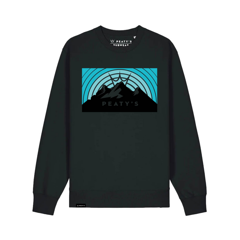 Peaty's AW25 PubWear Crew Jumper - Sunrise / Black - XL