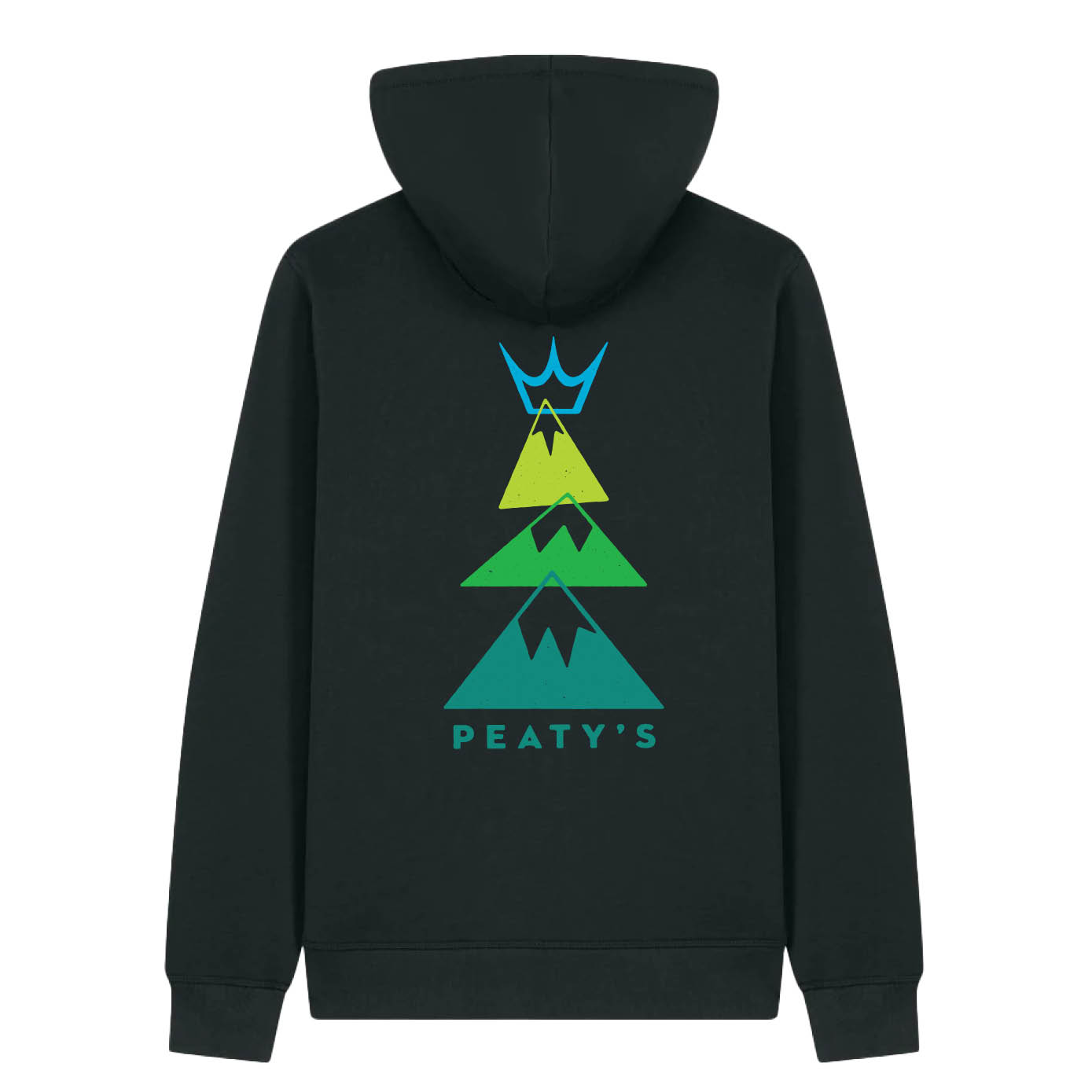 Peaty's AW25 PubWear Zip Hoody - Summit / Black - Large