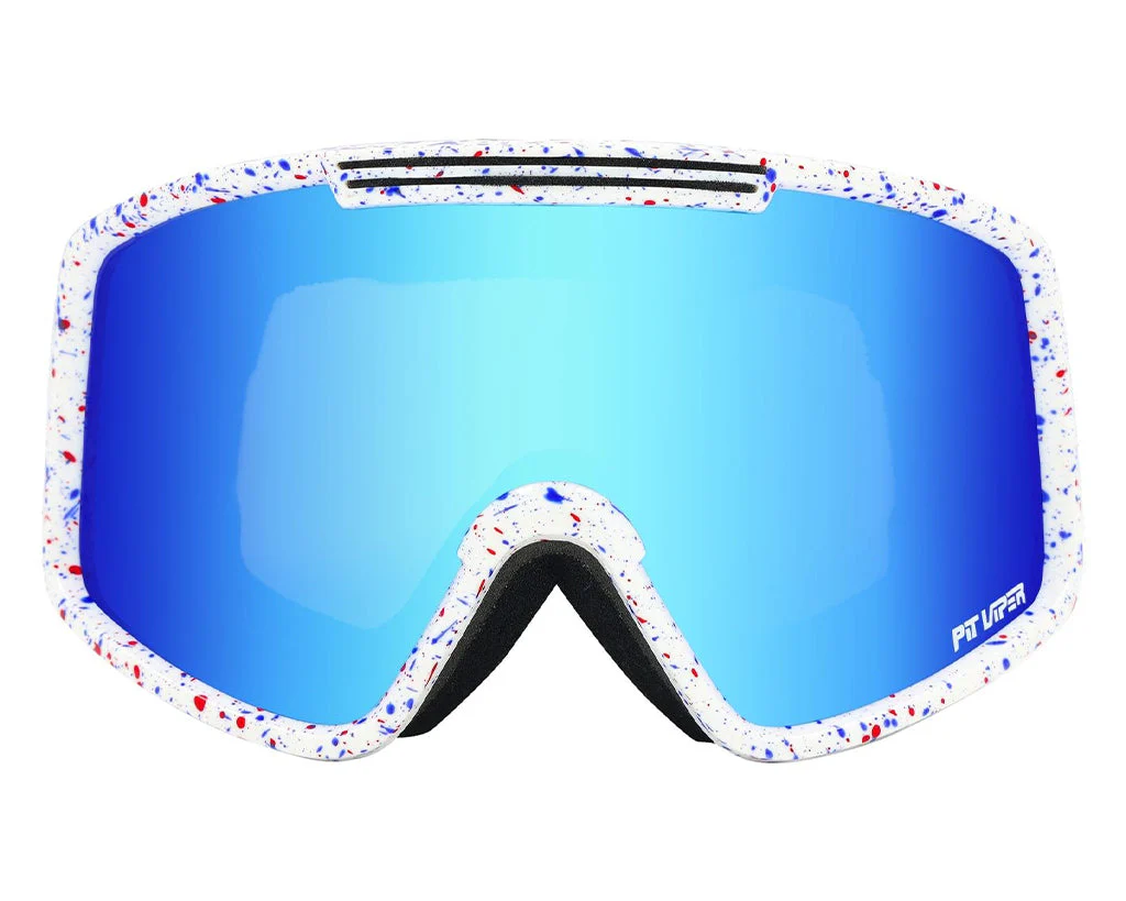 Pit Viper The Merika French Fry Goggle Blue Lens Large
