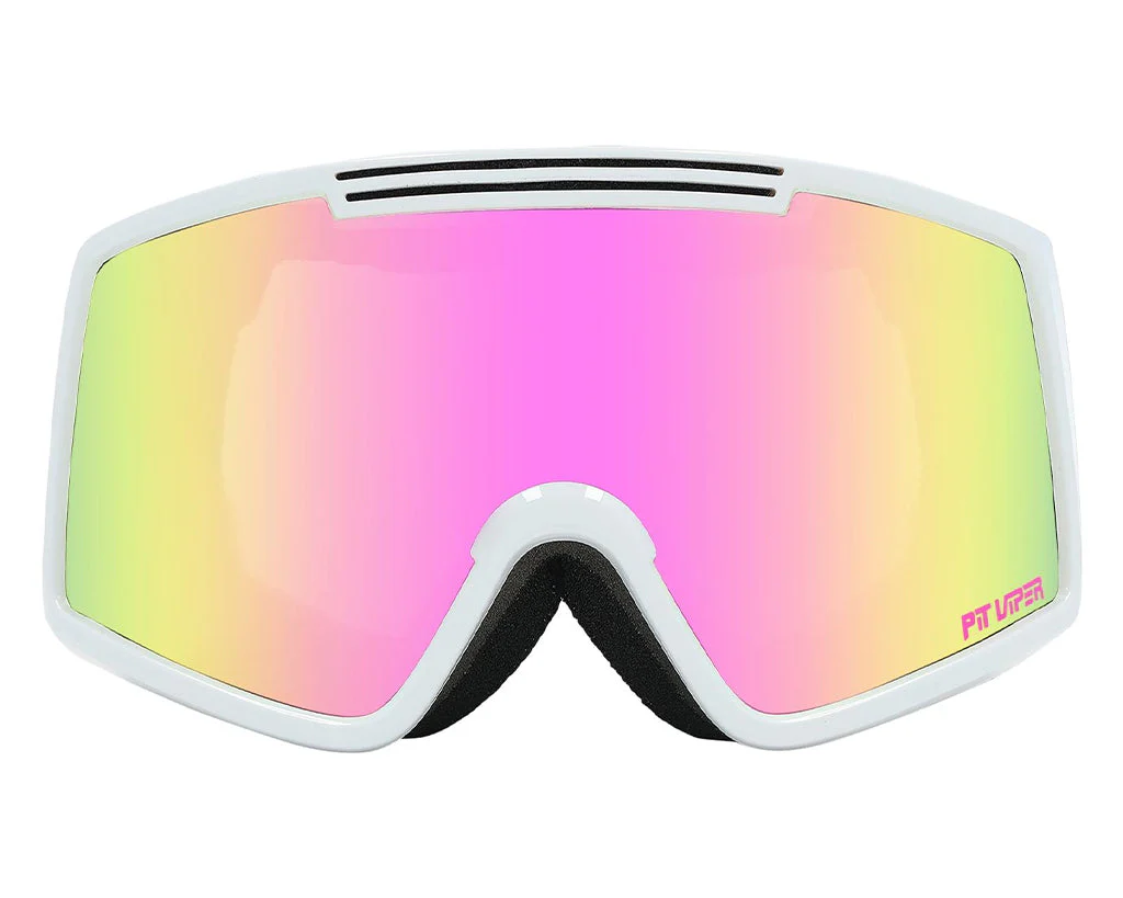 Pit Viper The Greybird French Fry Goggle Pink Lens Large