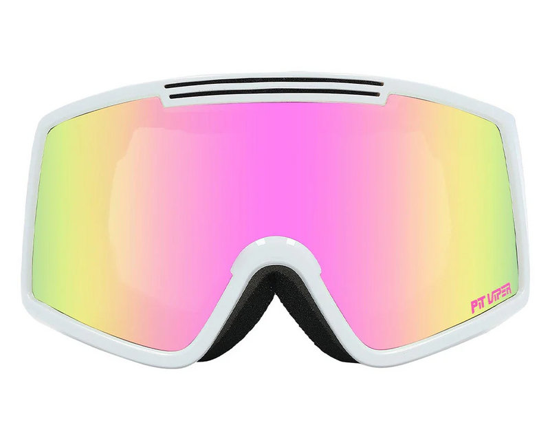 Pit Viper The Greybird French Fry Goggle Pink Lens Large
