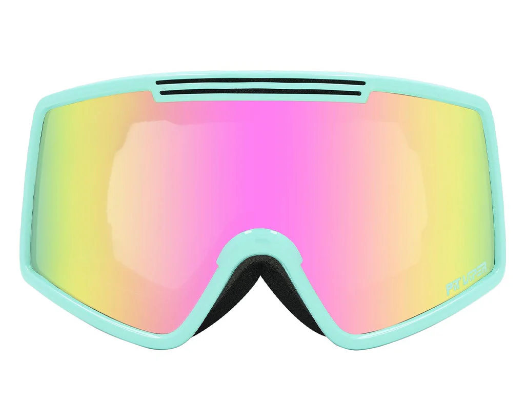 Pit Viper The Spume French Fry Goggle Pink Lens Large