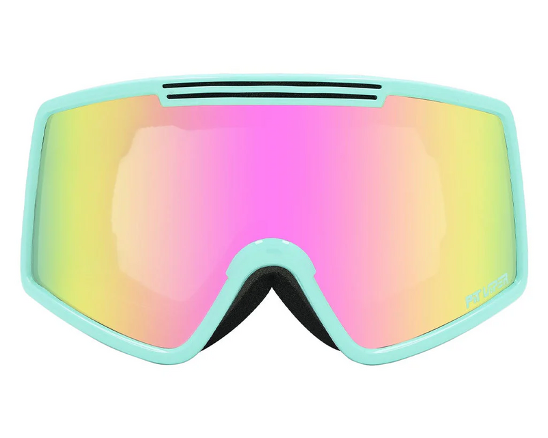 Pit Viper The Spume French Fry Goggle Pink Lens Large