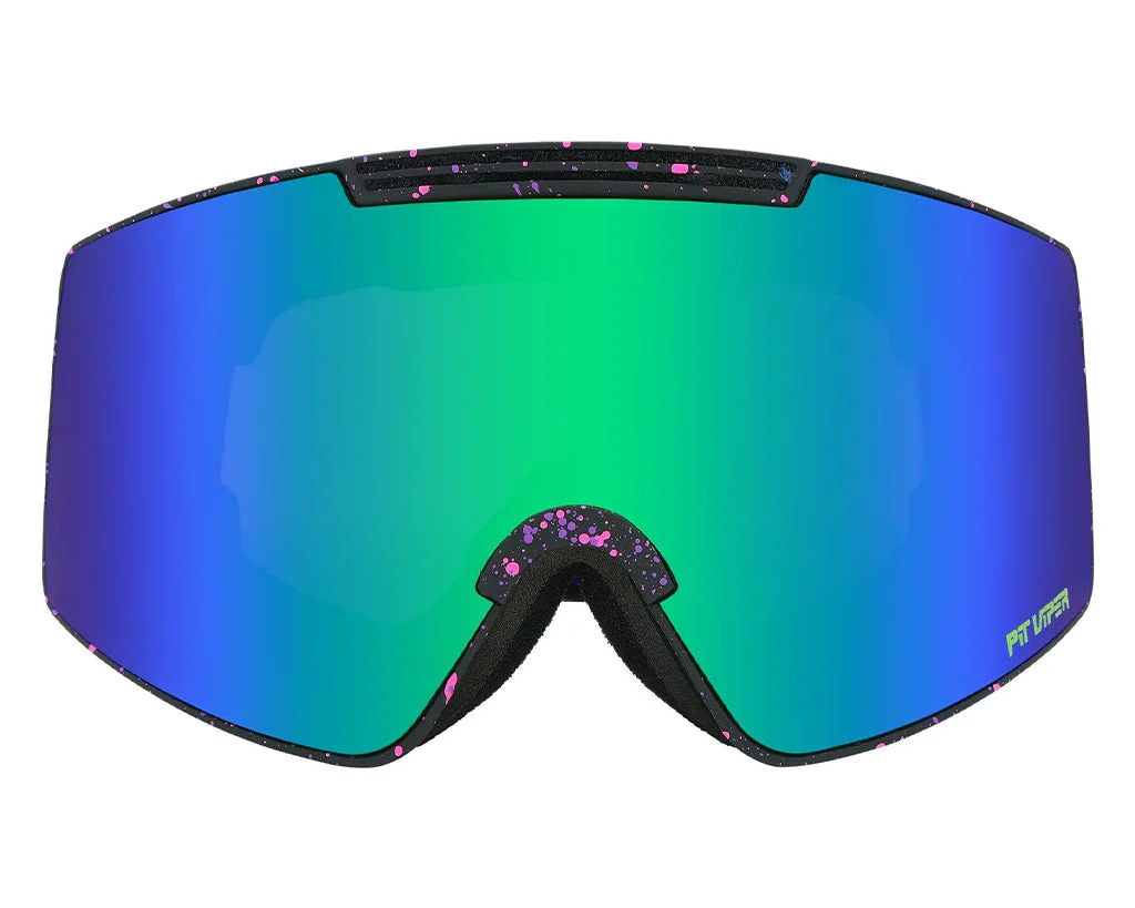 Pit Viper The Low Tai'd Proform Goggle Blue/Green Lens