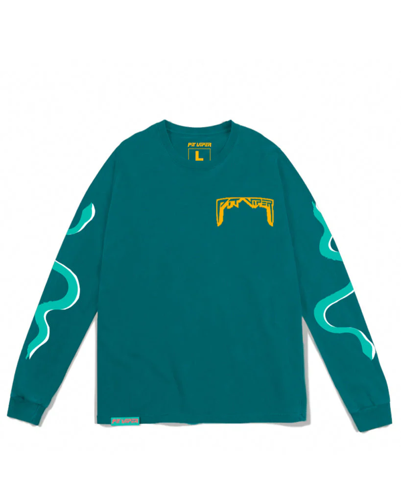 Pit Viper Terrarium Long Sleeve Tee L
