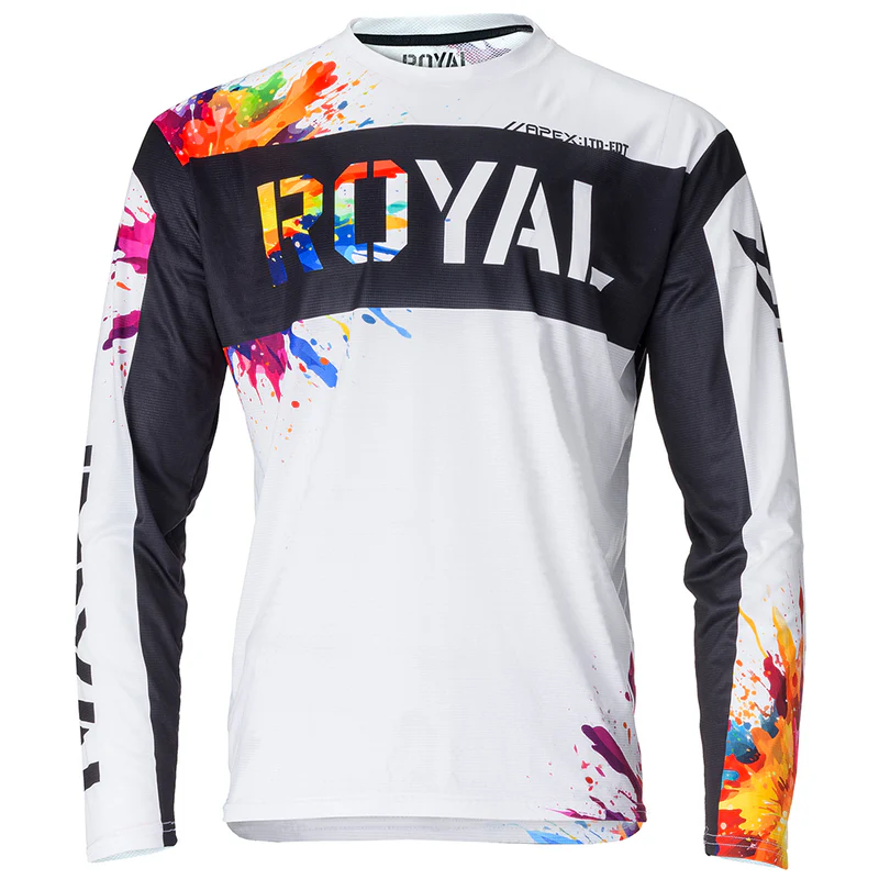 ROYAL APEX JERSEY LS LTD SPLATTER XL