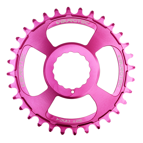 BURGTEC Cinch Thick Thin Chainring 34T Purple Rain