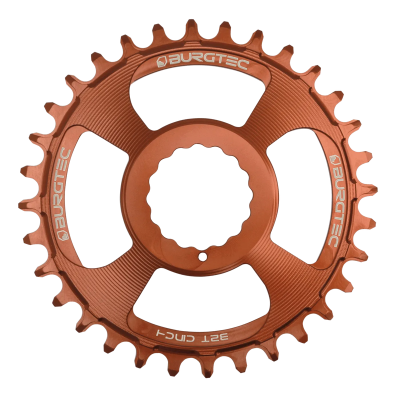 BURGTEC Cinch Thick Thin Chainring 28T Kash Bronze