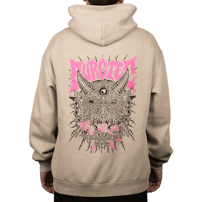 BURGTEC Roll With Us Faded Hoodie Small