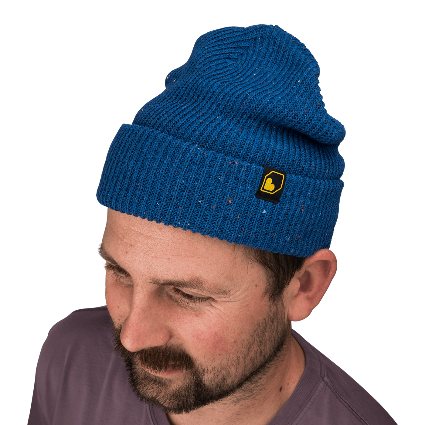 BURGTEC Smuggler's Beanie - Blue Speckle