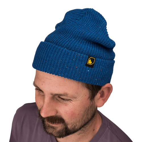 BURGTEC Smuggler's Beanie - Blue Speckle