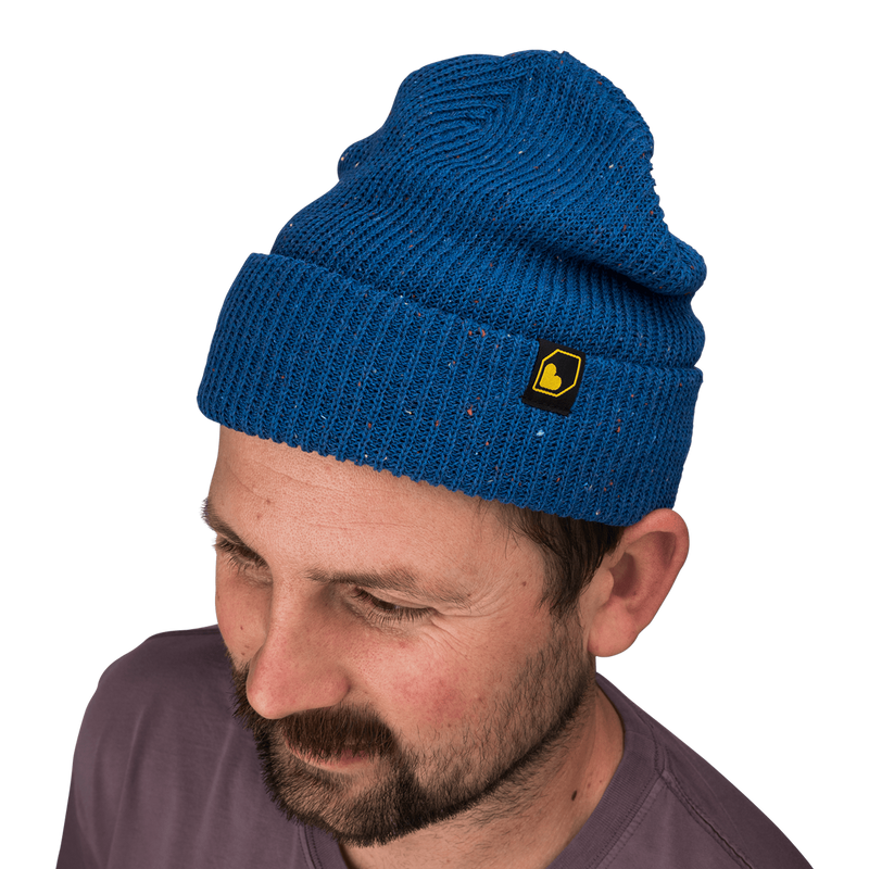 BURGTEC Smuggler's Beanie - Blue Speckle