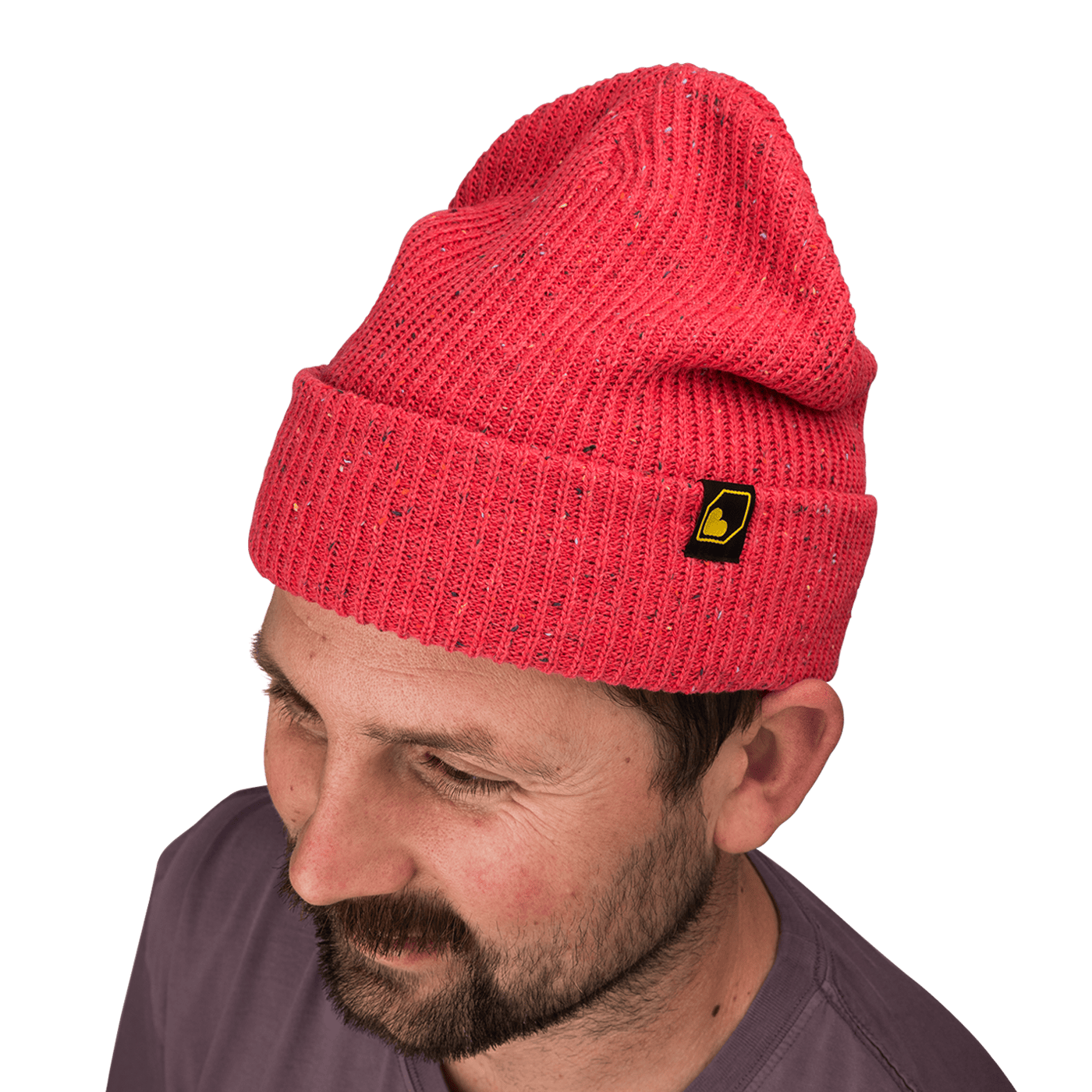 BURGTEC Smuggler's Beanie - Raspberry Speckle