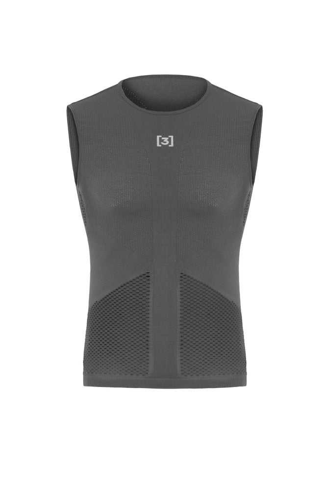 HIRU Seamless Sless Base Layer L/XL Grey