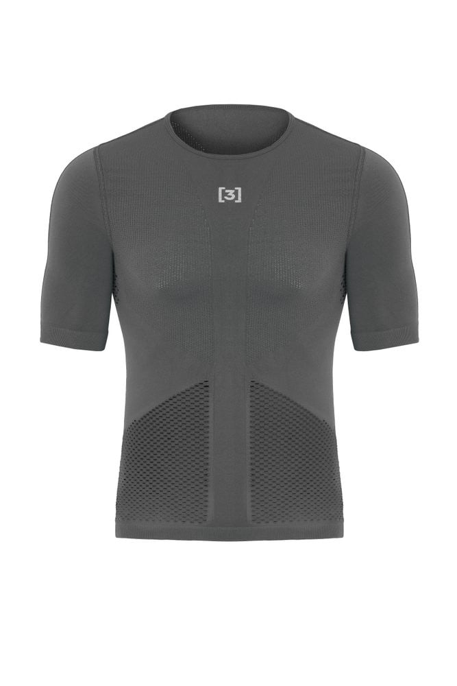 HIRU Seamless Short Sleeve Base Layer S/M Graph