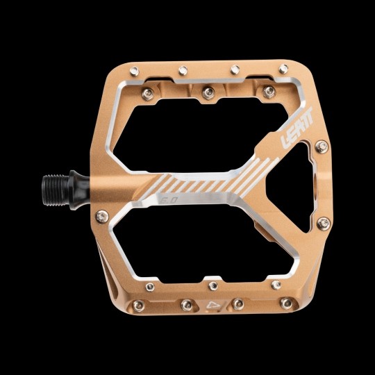 LEATT Pedals AllMtn 6.0 Flat Narrow 114x100mm Frost Bronze